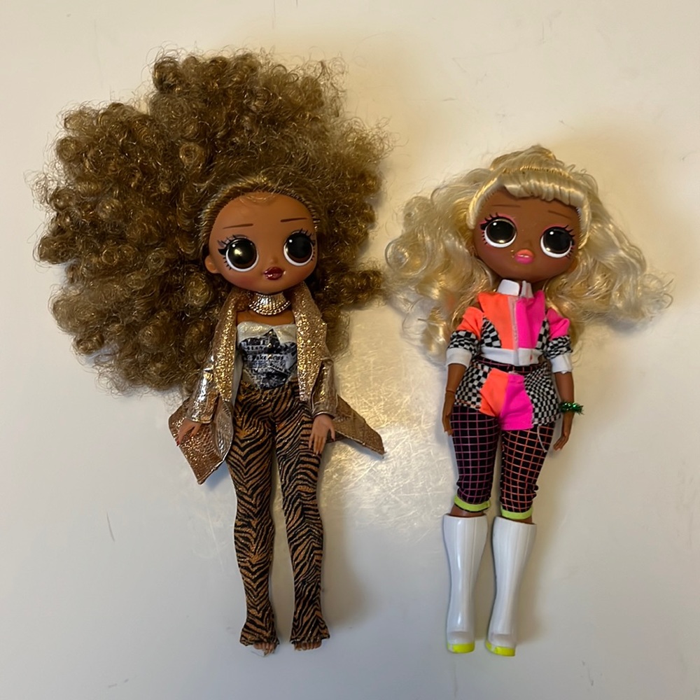 OMG LOL DOLLS “Da Boss”&”Speedster”
